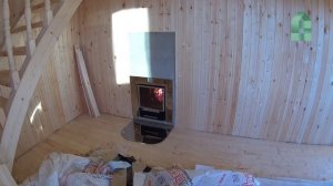 Строительство двухэтажной каркасной бани 6х6м под ключ. Волхов. Фундамент для бани (винтовые сваи)