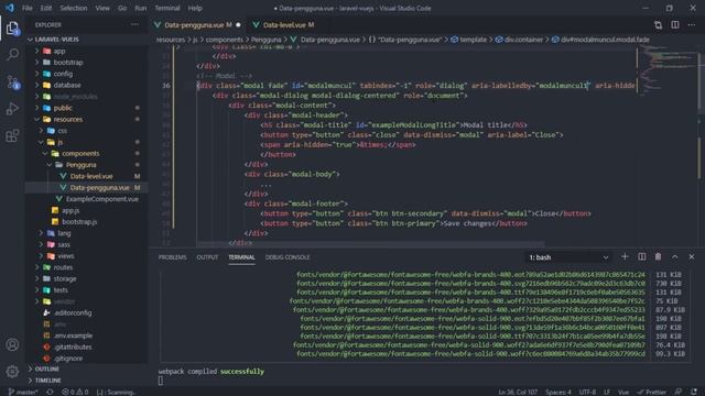 Menampilkan Data Level ke Dalam Select Option & Membuat Tampilan Input Data User смотреть онлайн