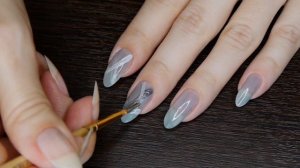 Натуральные текстуры на ногтях//Лак желе (обычный лак)