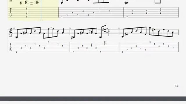 Antón Jiménez ? Homenaje a mi padre ? Bulerías ? FLAMENCO GUITAR TABS