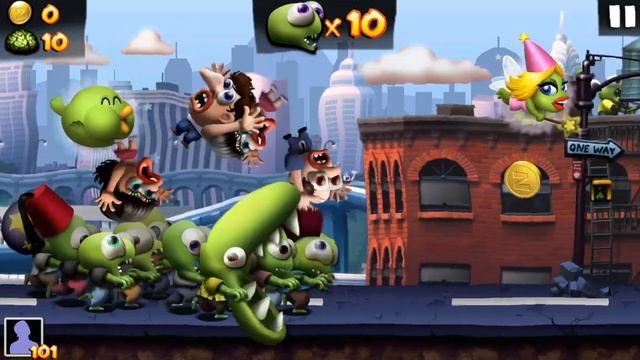 ZOMBIE TSUNAMI #61 Мультик игра для детей ПРО ЗОМБИ ЦУНАМИ #Мобильные игры смотреть онлайн