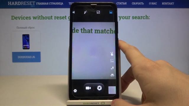 Сброс настроек камеры DUODUOGO J6 + / Как на DUODUOGO J6 Plus скинуть параметры съёмки? смотреть онлайн