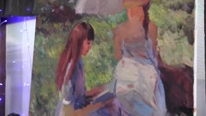 Художник Игорь Сахаров. Пленэр . Переславль