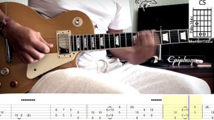 The Weeknd - Blinding Lights // Guitar cover + Tabs Tutorial