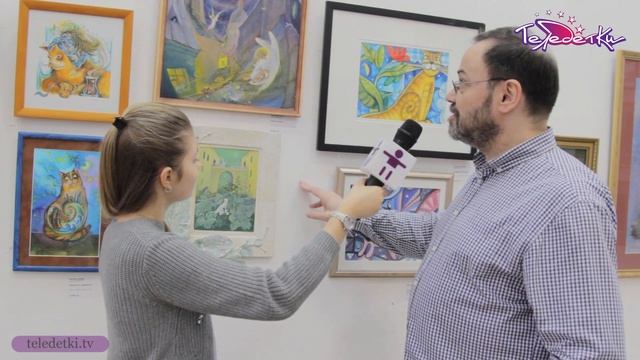 Выставка "Портрет кошки" в Союзе Художников смотреть онлайн