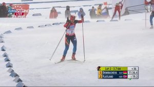 Биатлон Кубок мира 2013 - 2014 Этап в Эстерсунде, Швеция Женщины Преследование