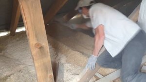 59. Утепление потолка опилками на дом 100м2. Смета 2021год