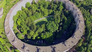 Москва с высоты птичьего полёта – Очаково-Матвеевское