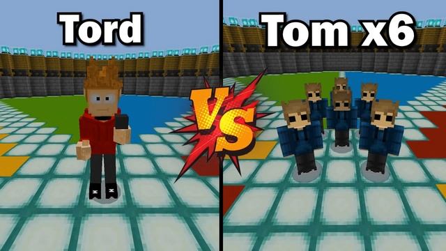 Tord vs Tom in Minecraft | Friday Night Funkin Mod Addon смотреть онлайн
