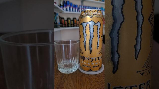 Monster energy ultra gold taste test.