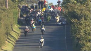 HUGE FATAL CRASH at ISLE OF MAN