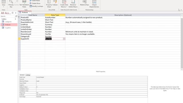 Access 2019 Objective 1.2 Practice Tasks