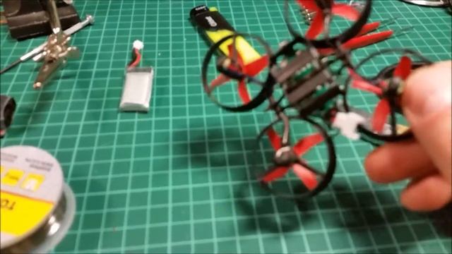Eachine E010 + Racerstar 615 = Установка новых моторов и пример полёта. Всё с Banggood. смотреть онлайн