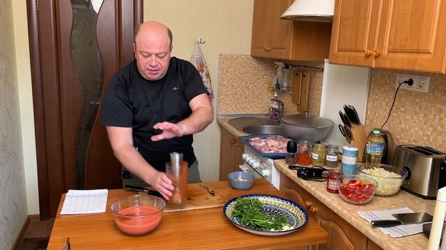 Чахохбили по грузински из курицы в казане смотреть онлайн