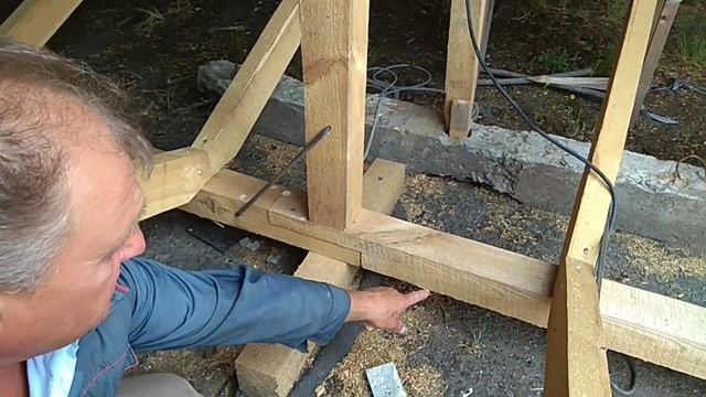 Стропильная конструкция под металлопрофиль