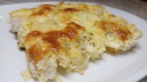 Запеканка из макарон с куриным филе.mp4