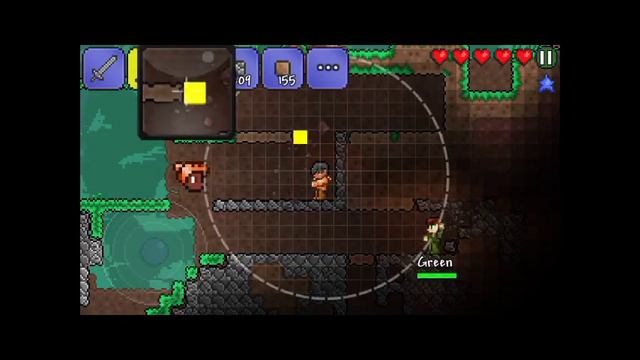 Играем в Terraria на Android 2 - Комнату каждому