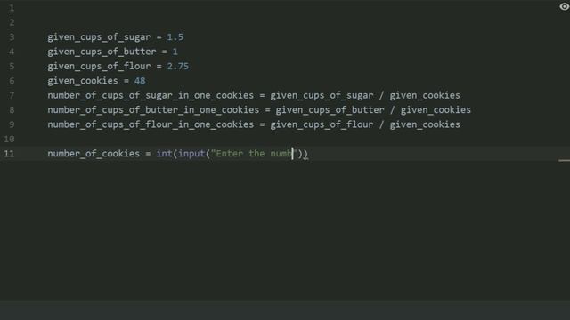 Starting Out With Python Chapter 2 Exercise Program 10 Ingredients Adjuster Python Program