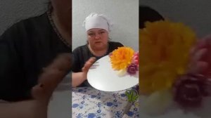 МК 🌟Кремовая Композиция из ГЕОРГИН для Декора от Натальи Колбасовой