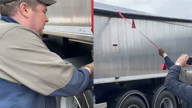 Полуприцеп самосвальный алюминиевый зерновоз