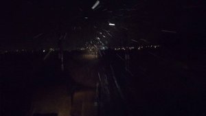 Ночной снег город Миасс 16 мая.