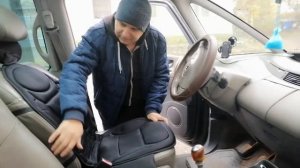 Купил коврик для подогрева сидения в авто.