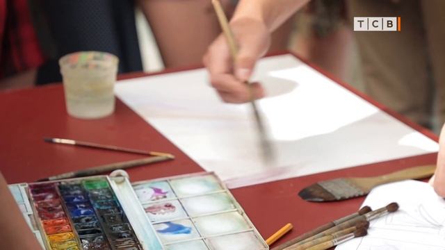 Мастер-класс «Графика по мокрому». Школа им. Фойницкого смотреть онлайн