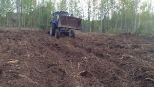 Разработка дачного участка. Второй этап.