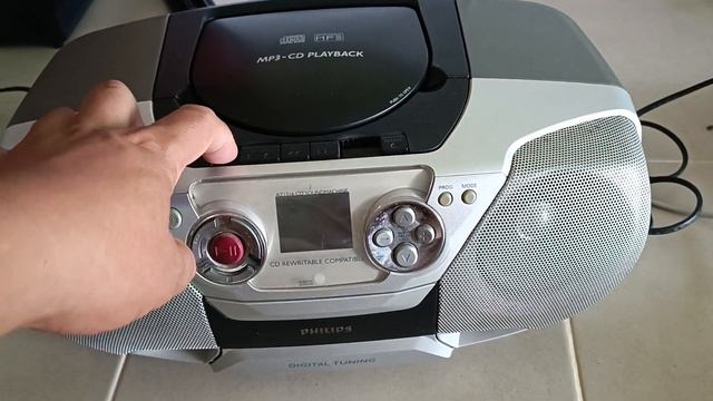 เครองเลนวทยเทปซด PHILIPS เครองเลนวทยเทป TapeRadioCD PHILIPS AZ1316 CD วทยเทปซด MP