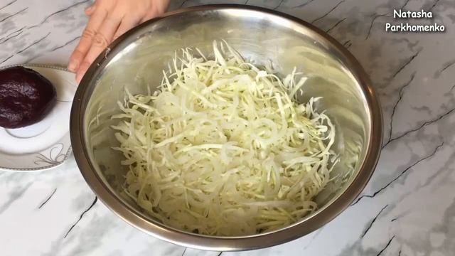 Оригинальный Салат с Капустой, Свеклой и Гранатом Просто Чудо!!! / Овощной Салат / Vegetable Salad