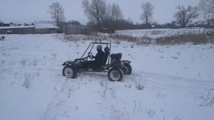 Багги (инвалидка + муравей ) Самоделка