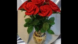 Розы из бисера - 2