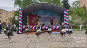 Лучший ансамбль барабанщиц на праздник 9 мая в Москве - военный ансамбль барабанщиц на День Победы