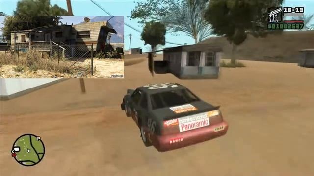 О ДА! Я НАШЁЛ ДОМА ГЛАВНЫХ ГЕРОЕВ СЕРИИ GTA 5 В GTA SAN ANDREAS! смотреть онлайн