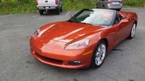 2005 Chevrolet Corvette Convertible Daytona Sunset Orange with 22k miles