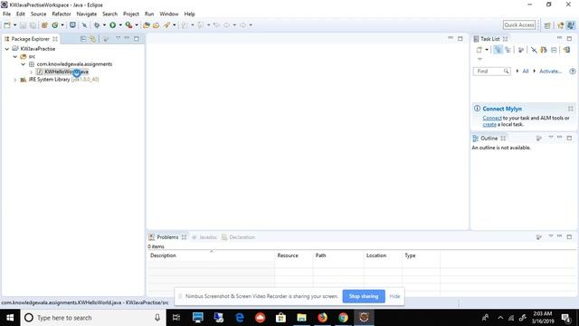Hello World Java Program смотреть онлайн