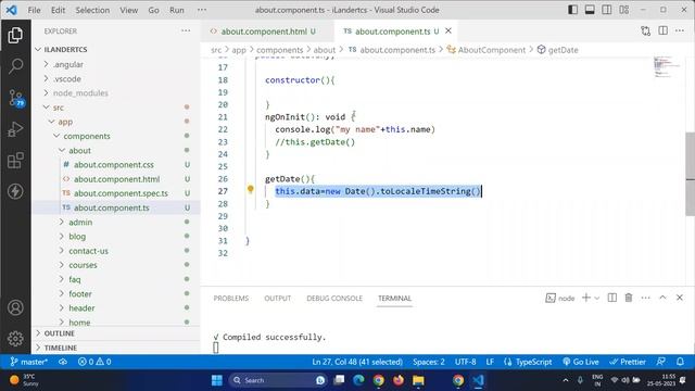 ANGULAR 16|CLASS-3|TYPESCRIPT|BINDINGS|EXAMPLES|DIRECTIVES|CORPORATE TRAINING|2023