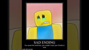 all endings meme: Roblox