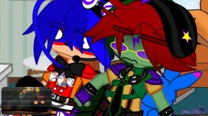 Security Breach Reacts To: Every Chica In A Nutshell | FNAF || (Gacha Club/Plus) |