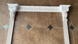 дверной проём гипсовая лепнина