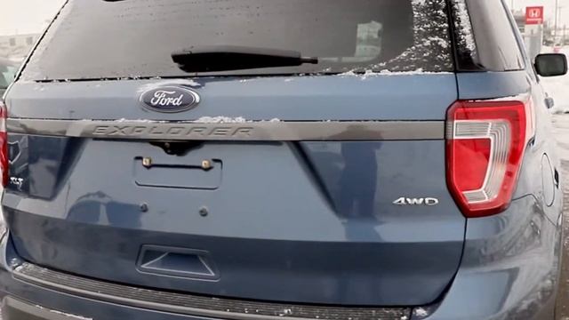 US9274 2018 Ford Explorer XLT Blue
