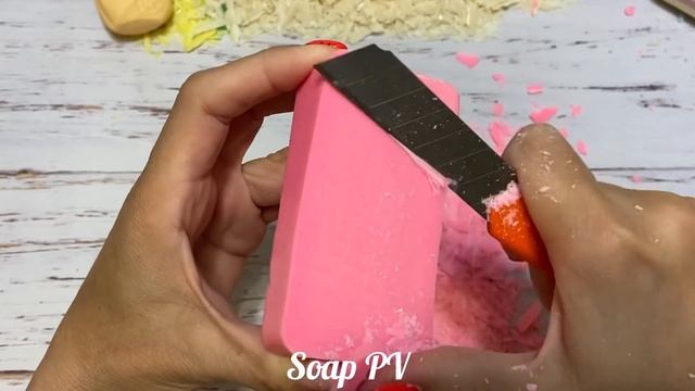 ASMR Soap/ cutting dry soap/ резка сухого мыла