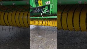 Проверка пульта пресс-подборщика Джон Дир John Deere 590.