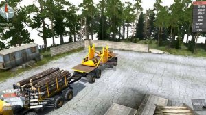 Mudrunner мод Kamaz Polar Forwarder - Спинтайрес , Мадраннер