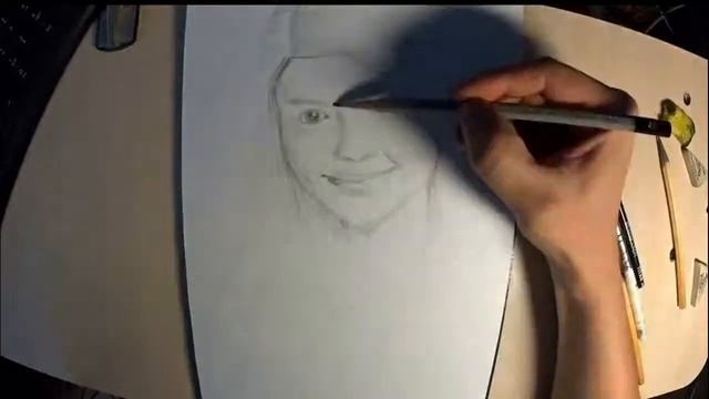 simple pencil painting / рисование, простой карандаш