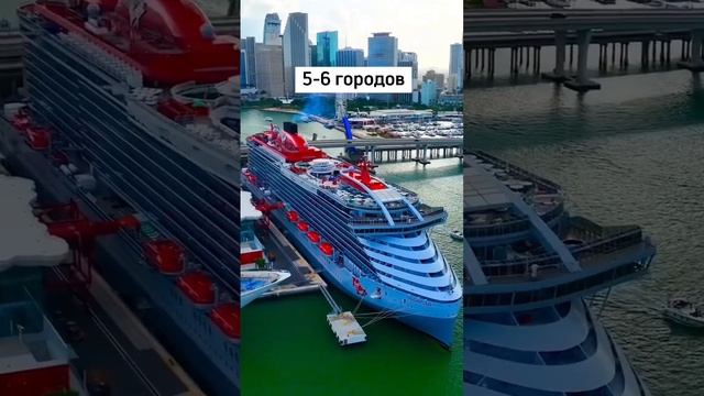 Сколько длится круиз на лайнере? #сша #америка #usa #america #жизньвсша #cruise