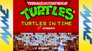 Прохождение Teenage Mutant Ninja Turtles: Turtles In Time (MAME) Без комментариев 1991