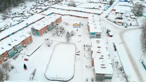 Поселок Керамкомбинат. Вид с высоты