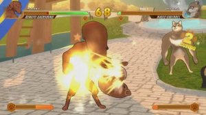 Fight of Animals: Kungfu Dachshund (Dog vs Cat vs Fox) | Eftsei Gaming
