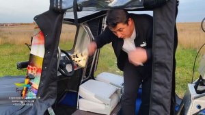 Новинка от компании Аэробриз. Аэролодка Бриз 430 с двигателем Honda P07!